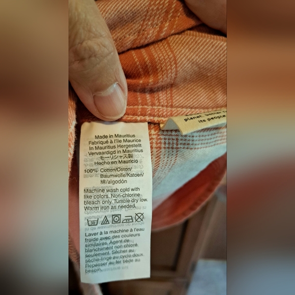 Men's Madewell Kilmer Plaid Perfect Brushed Cotton Flannel L-XL (Size Chart) - Picture 8 of 11